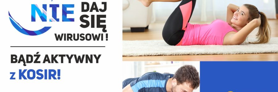 Ćwicz z KOSiR i Telewizją Echo24 online!